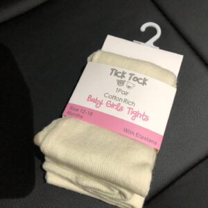 Tick Tock Baby Girls Tights