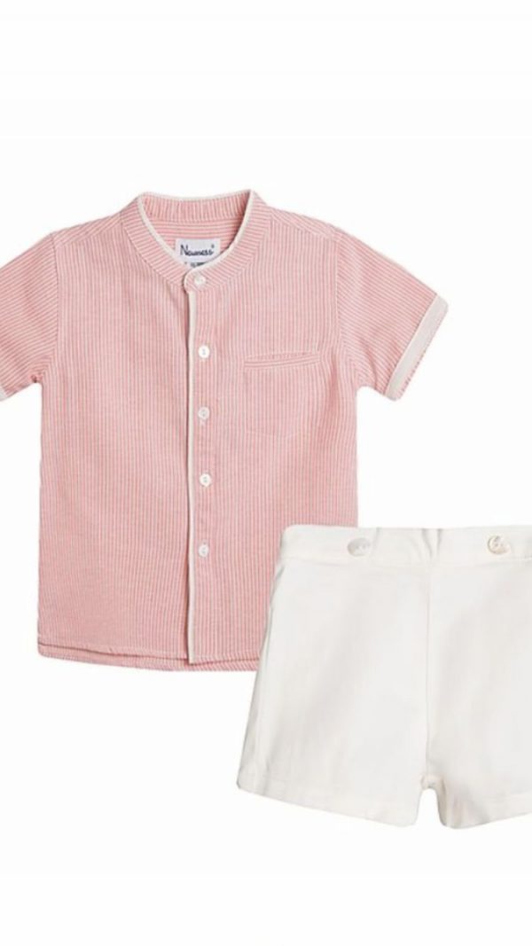 baby boy shorts & shirt set