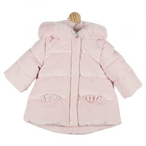 Padded Coat With Faux Fur trim Hood