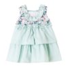 Spanish Ruffle Dress with Bows