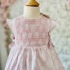 Pretty Pink Smocked Dress with Bows
